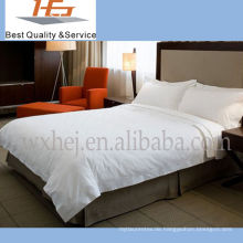 Preiswertes weißes Wegwerfbett-Hotel-Blatt